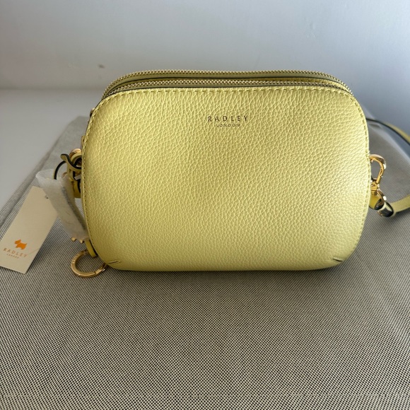 NWT Radley London Women’s Yellow Crossbody Bag - Picture 5 of 16